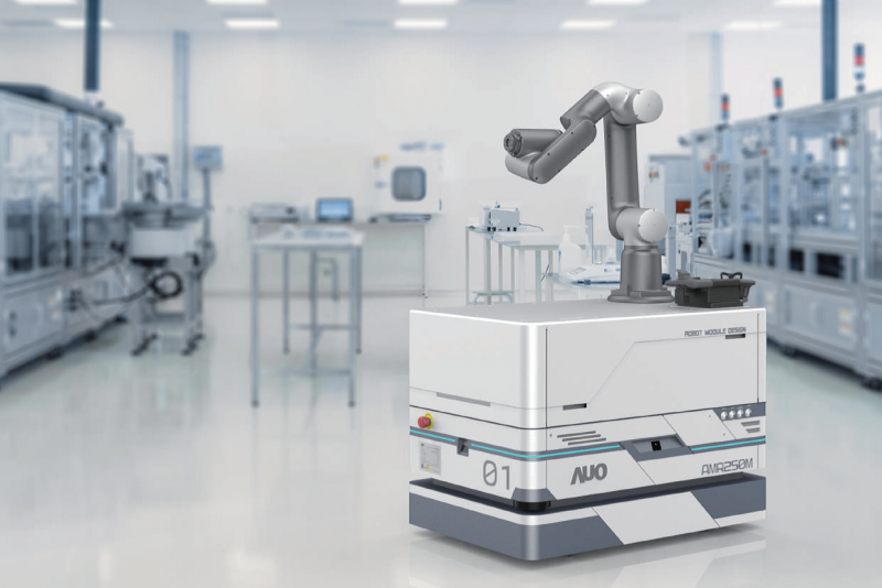 28圈整合AI人工智慧、IoT物聯網與Cloud雲端平台服務，開發模組化AMR 250M自主移動機器人，滿足多元自動化生產需求，在智慧工廠中扮演著串接和搬運的角色